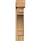 Ekena Millwork Merced Block Rough Sawn Bracket w/ Offset Brace, Western Red Cedar, 8"W x 32"D x 38"H BKT0806X32X38MRC05RWR - alternate 4